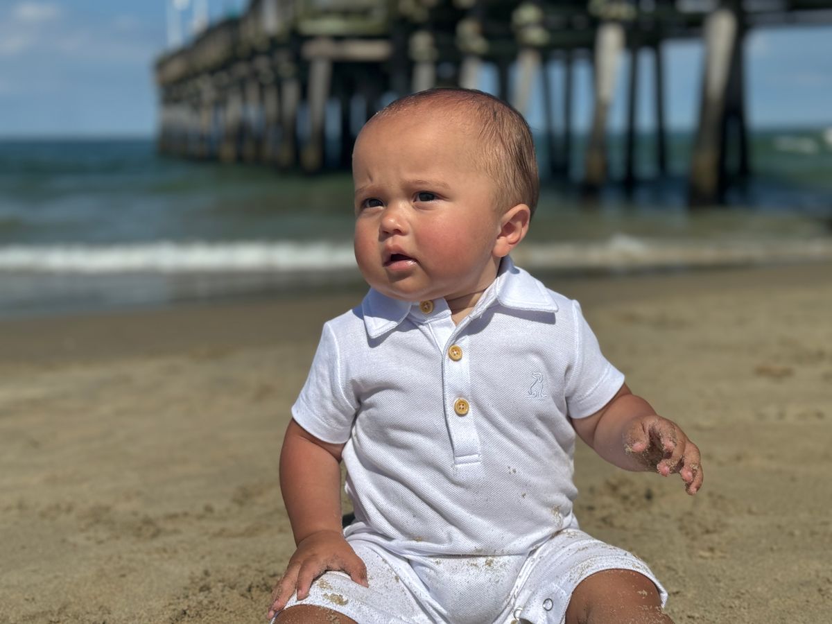 Drift Romper (White)