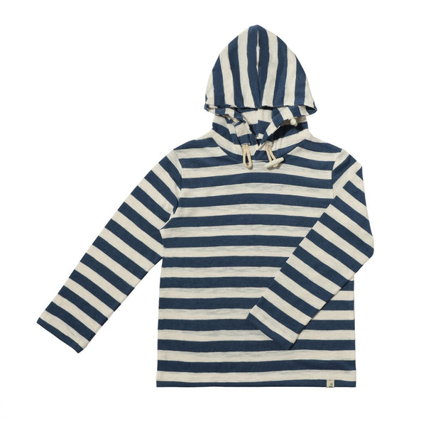 Seaberry Hooded Top (Navy/Cream)