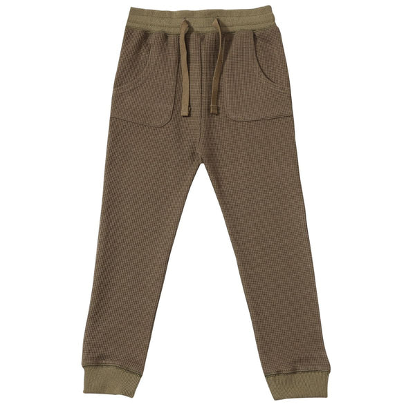 Waffle Pants | Olive