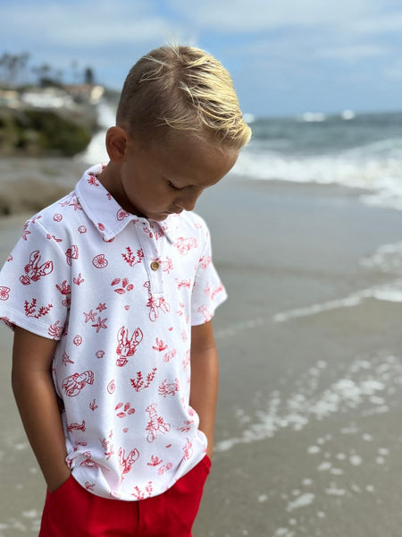 Starboard Printed Polo (Sealife)