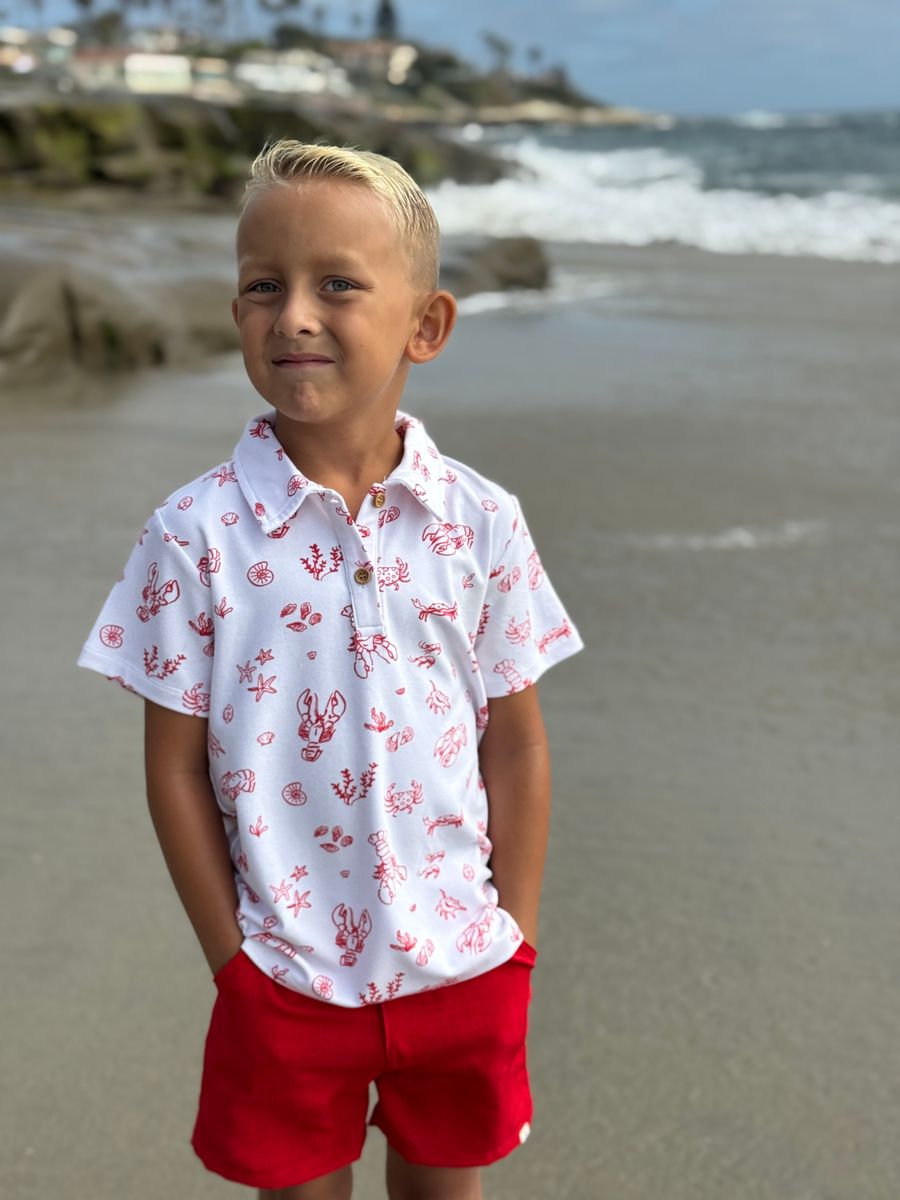 Starboard Printed Polo (Sealife)