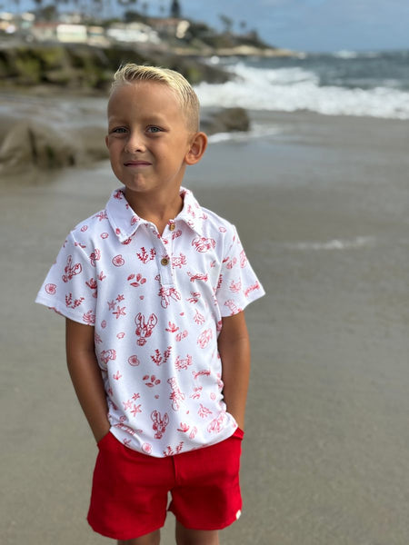 Starboard Printed Polo (Sealife)