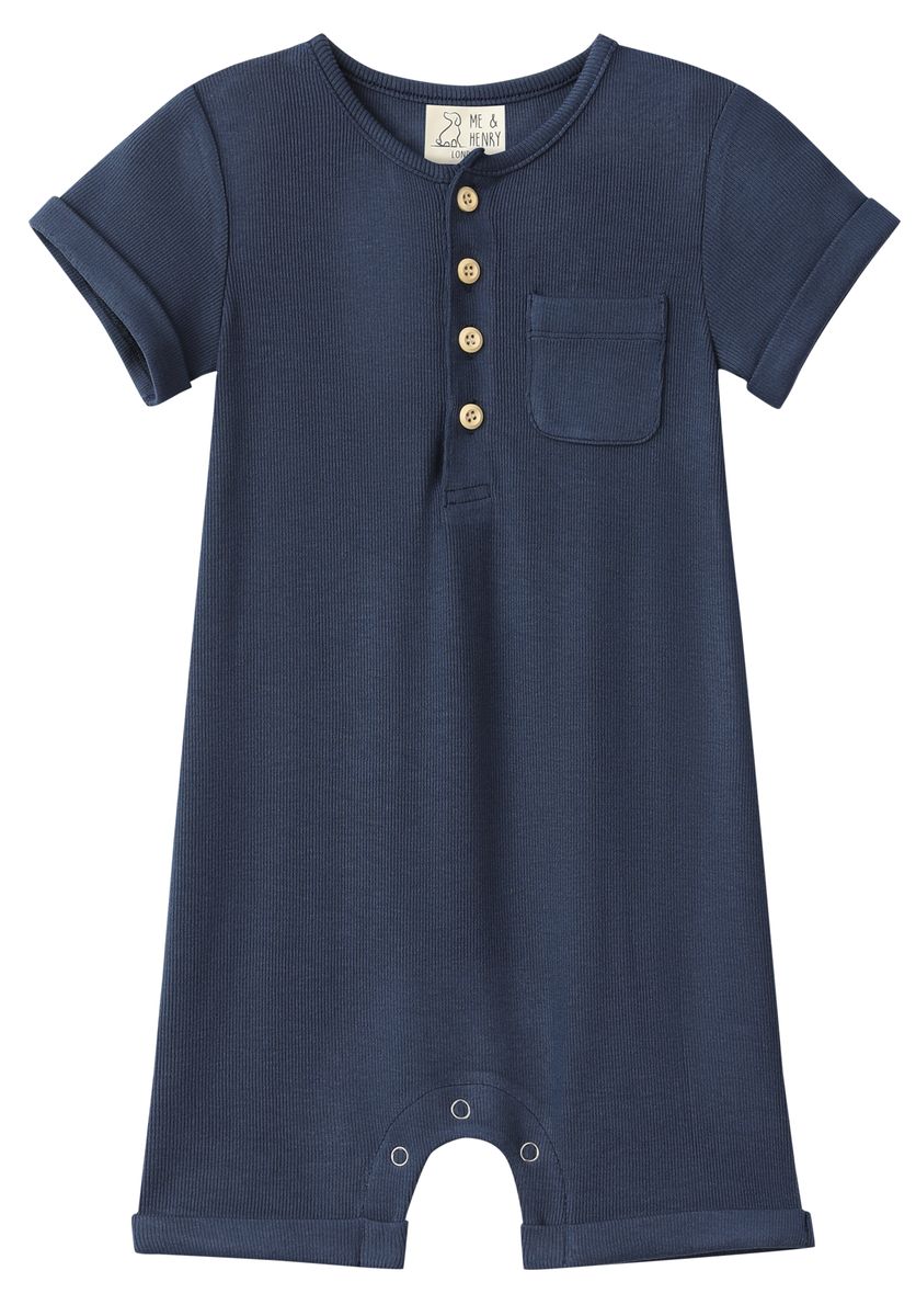 Camborne Romper (Navy)