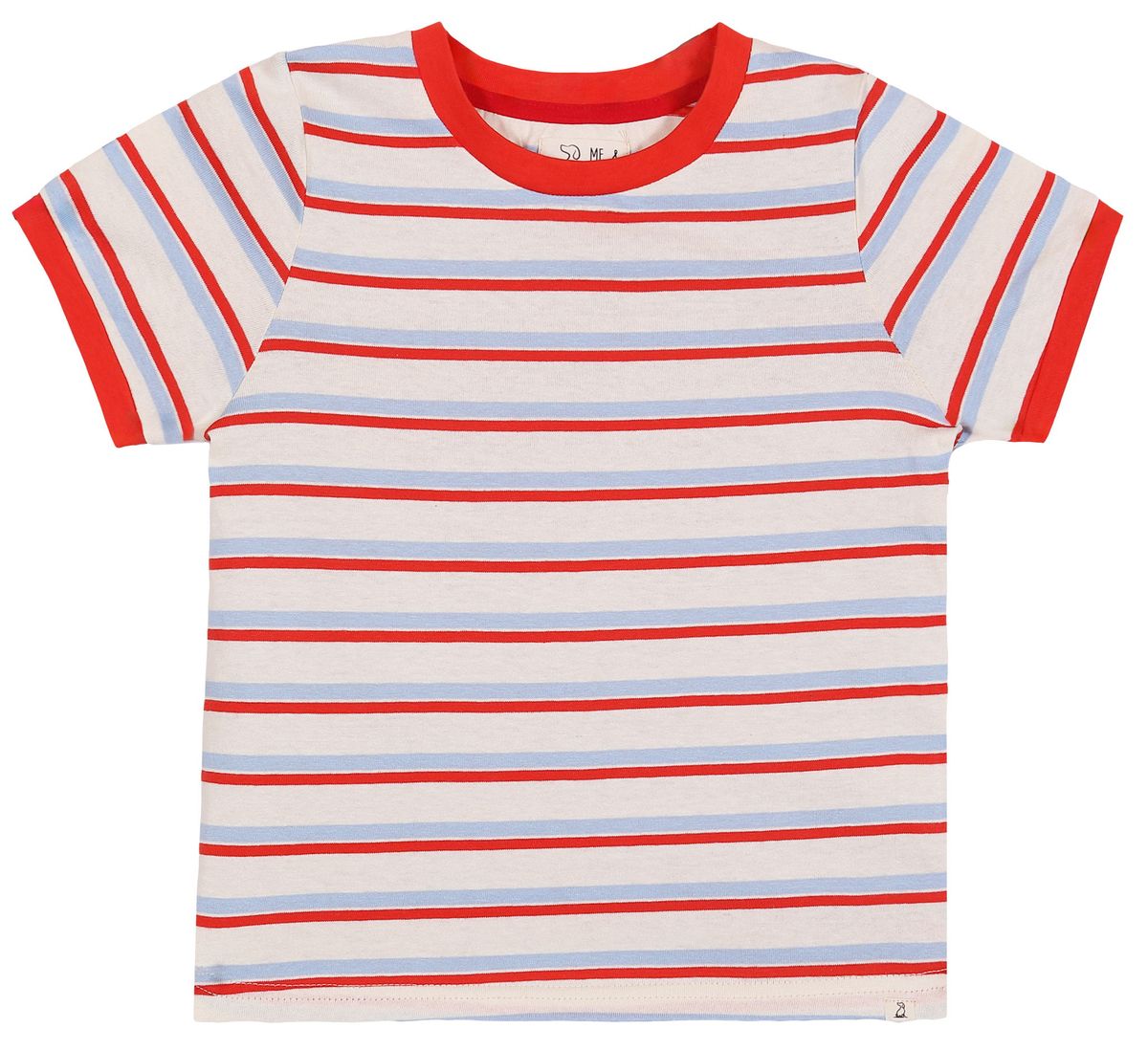 Marine Tee (Red/blue/cream)