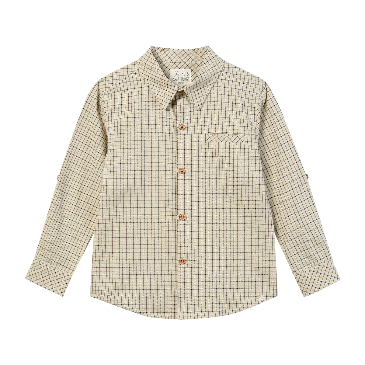 Atwood Cream Plaid Woven Shirt