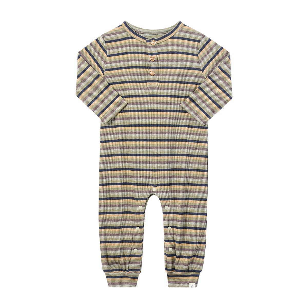 Mason Ribbed Henley Romper