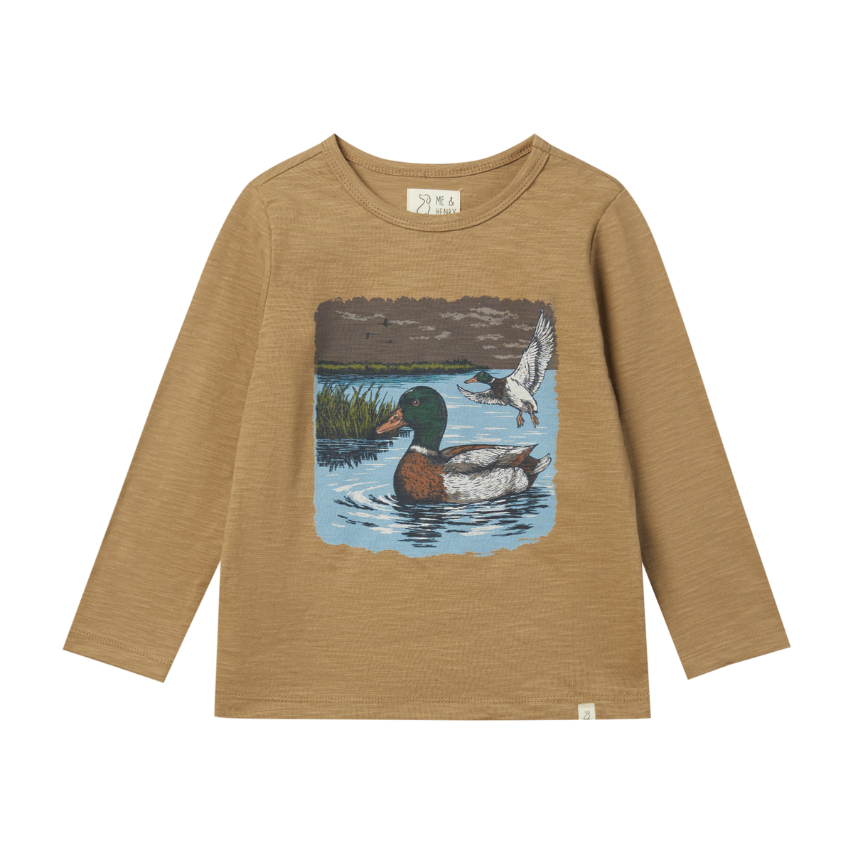 Cherokee Printed Duck Tee