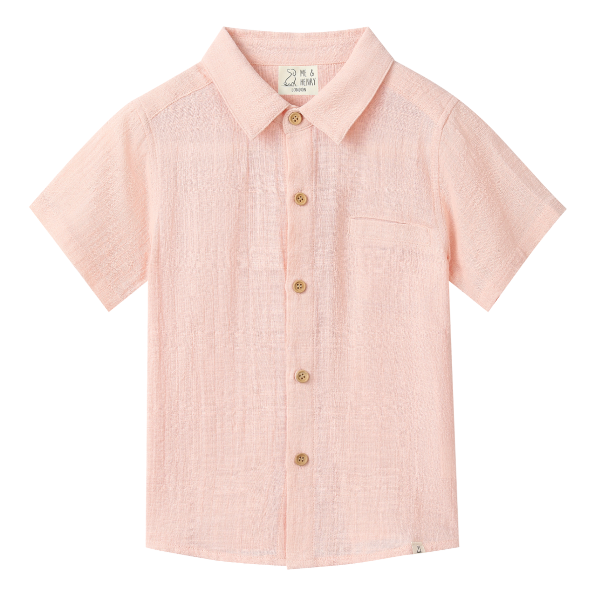 Newport Woven Shirt (Peach)