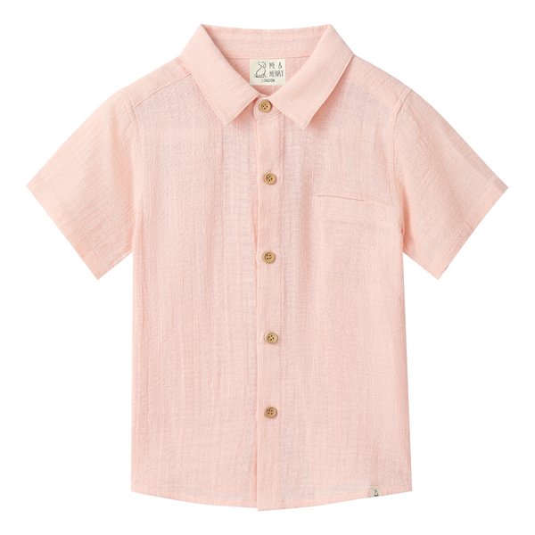 Newport Woven Shirt (Peach)