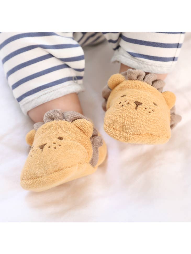 Lion Terry Cloth Booties