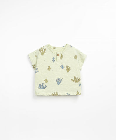 Citrus Coral Organic Tee - Little Boy