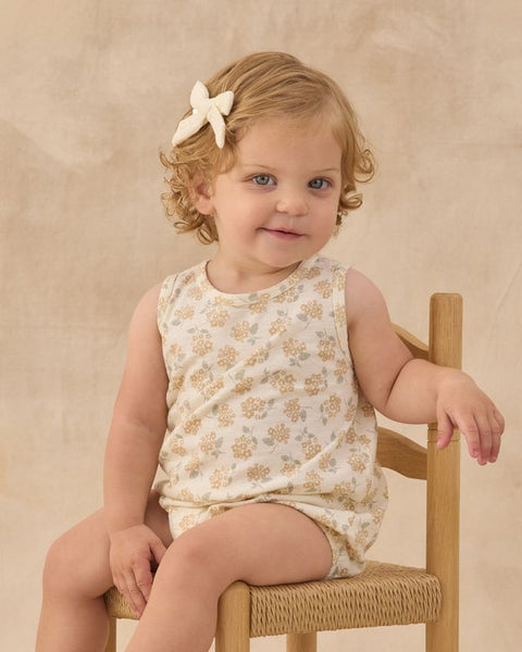 Bubble Onesie | Yellow Ditsy