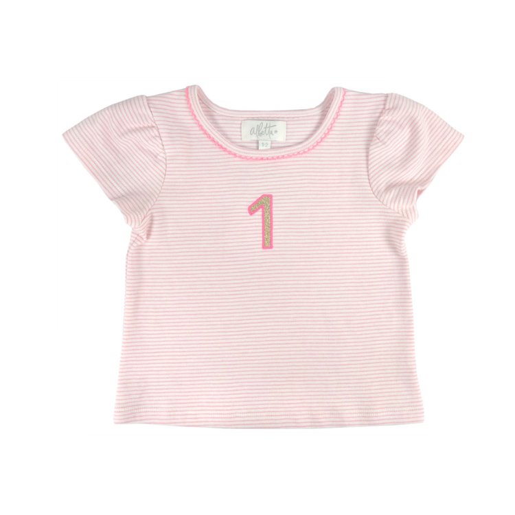 1st Year Birthday T-Shirt - Pink *LAST ONE*