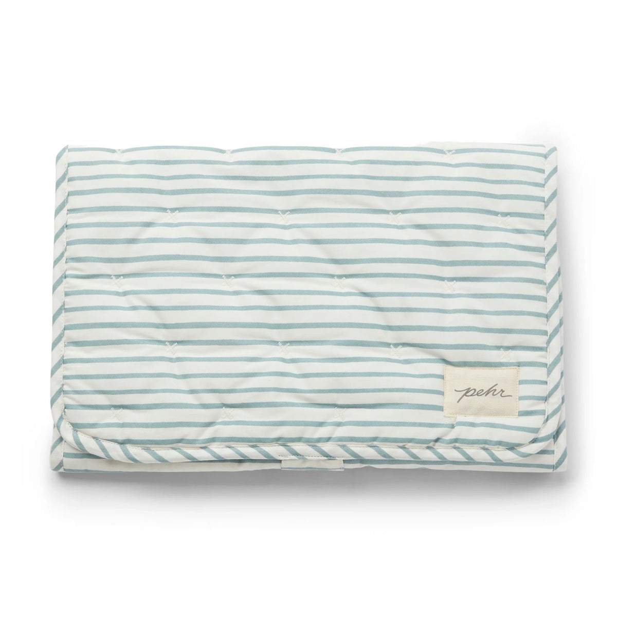 On the Go Portable Changing Pad - Stripes Away Deep Sea