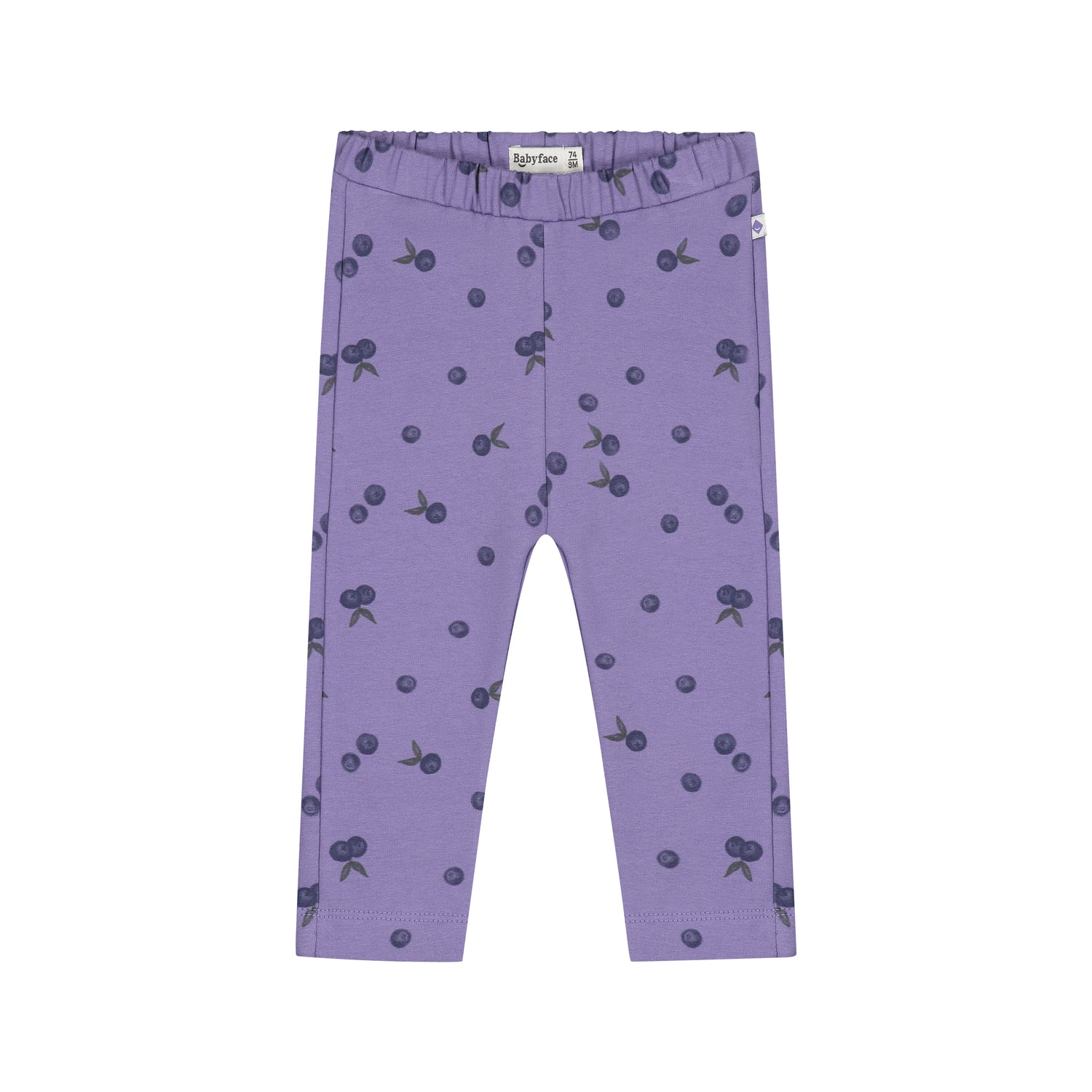 Baby Girls Sweatpants - Faded Blue Blueberry