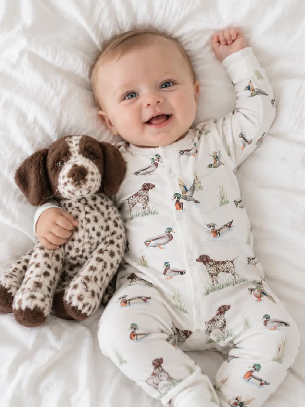 Field & Feathers Terry Romper