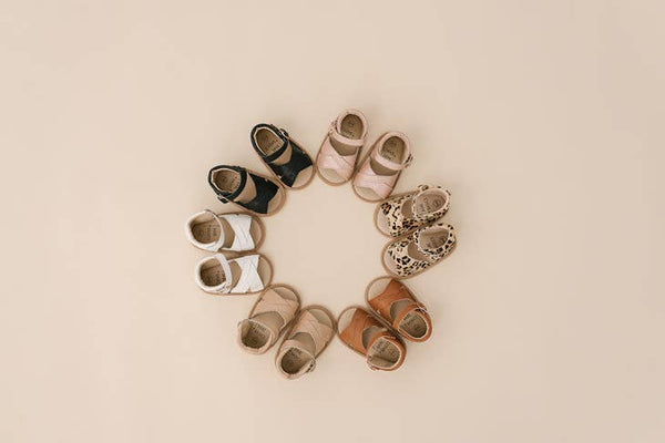Tawny Leather Baby Sandals *LAST ONE - SIZE 18/24m*