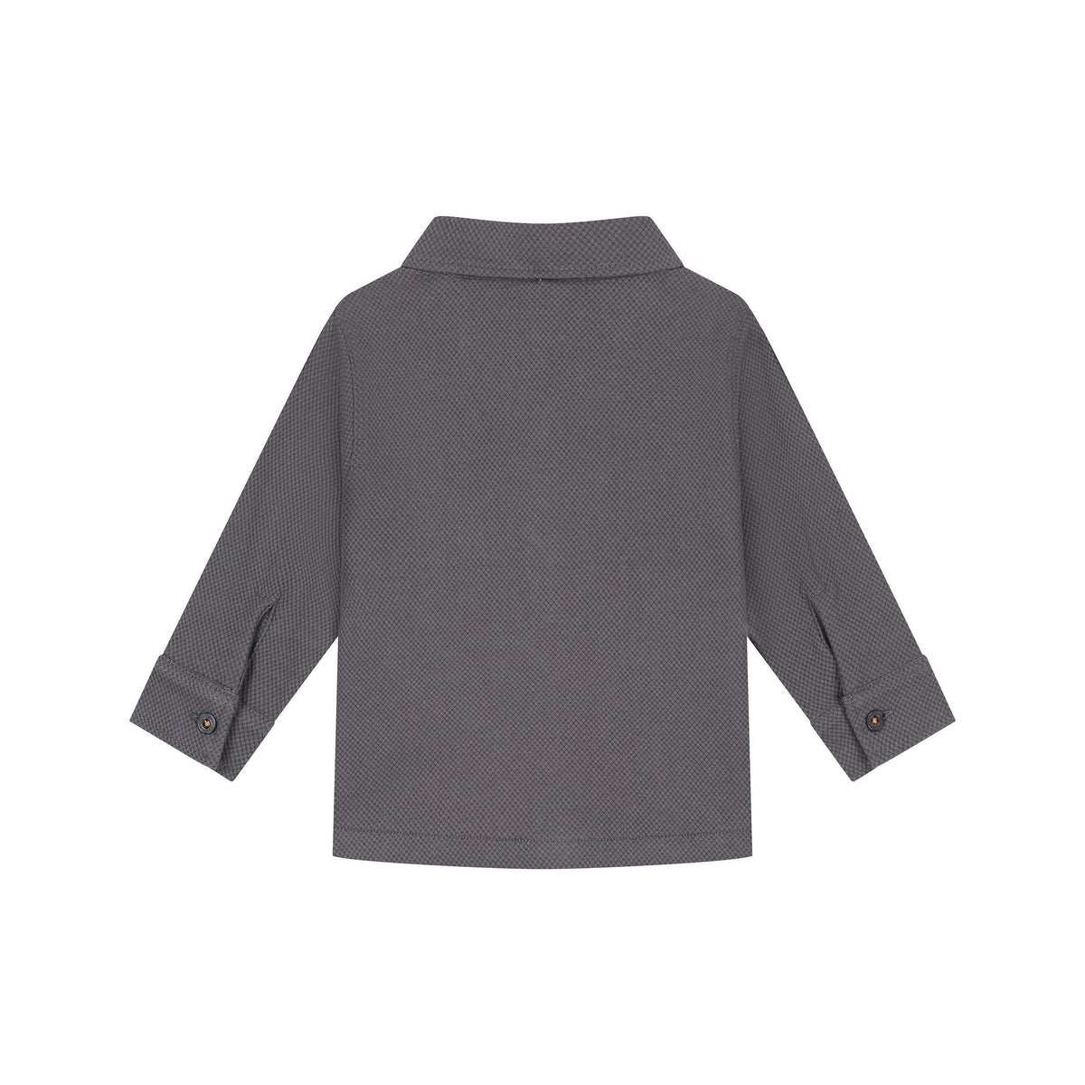 Baby Boys Longsleeve Shirt - Steel