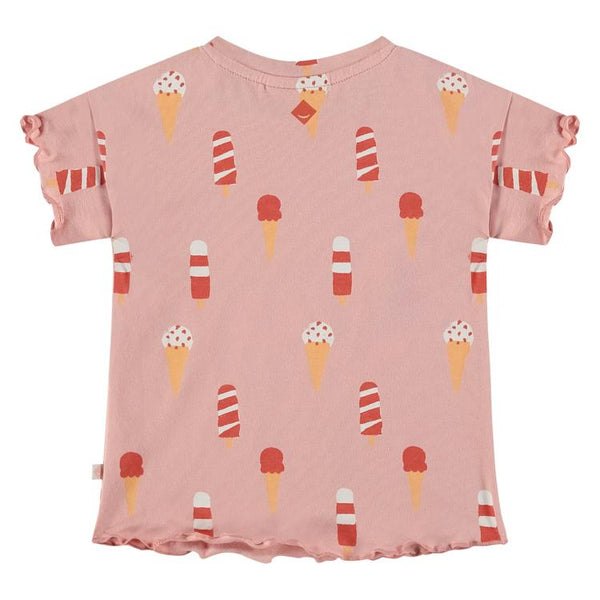 Baby Girls Short Sleeve Tee - Pink Treats