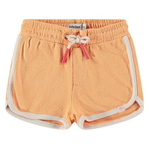 Baby Girls Track Short - Orange