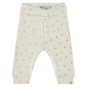 Layette Play Pant - Ivory Bees