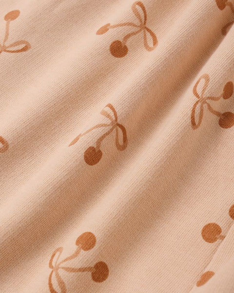 Summer Terry Set Cherry Bows