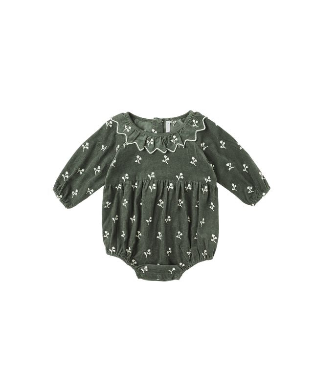 Freya Romper | Blossom Embroidery