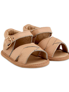 Tan Leather Baby Sandals