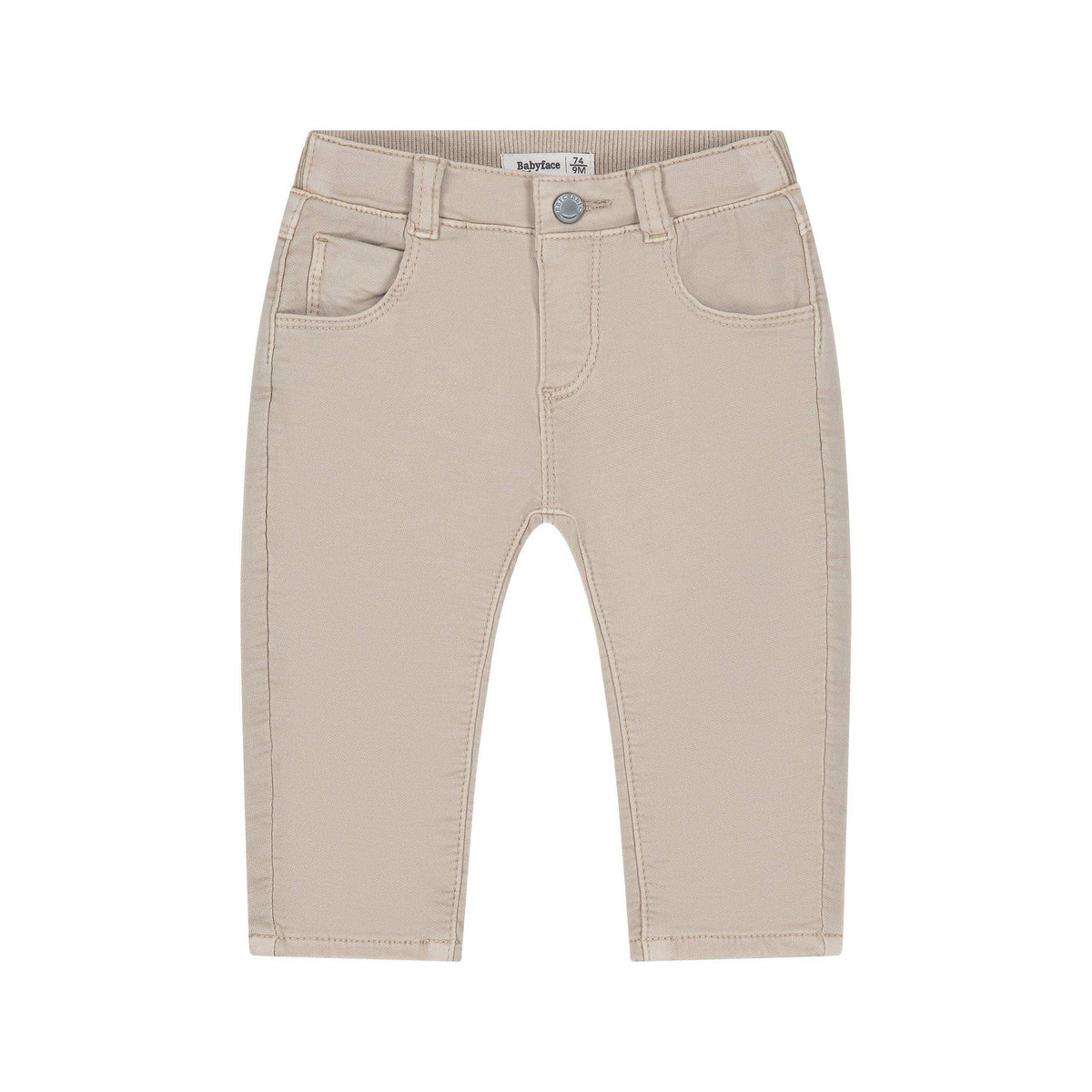 Baby Boys Wide-Fit Pants - Nougat