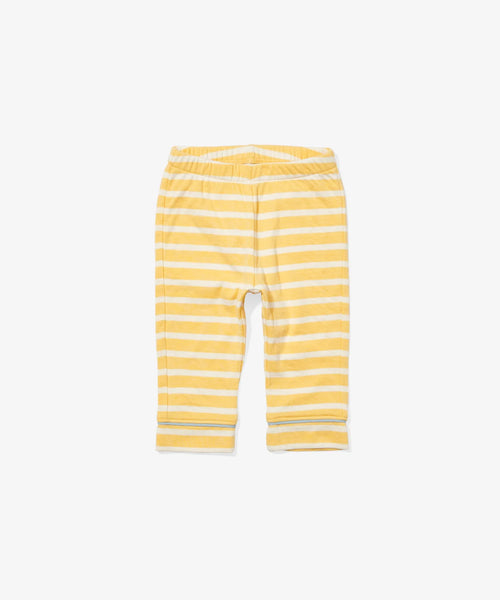 Andy Baby Legging - Yellow Stripe