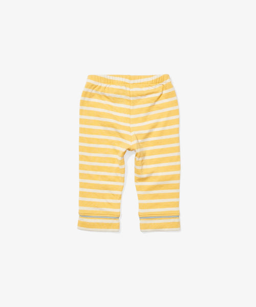 Andy Baby Legging - Yellow Stripe