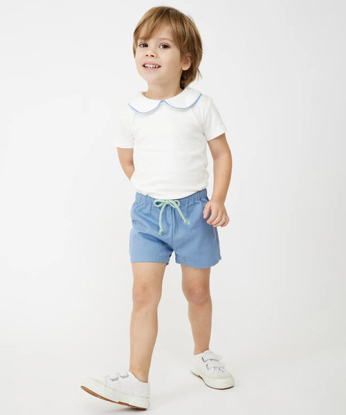 Bingo Baby Short - Dusty Blue