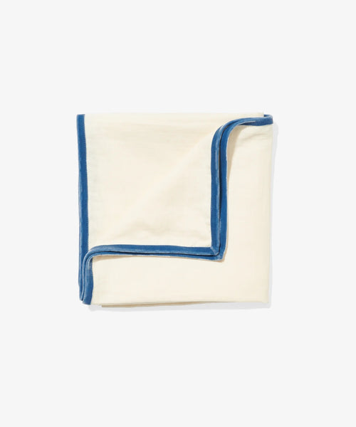 Casey Blanket with Velvet Trim - 3 Colors Available