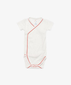 Crossbody Short Sleeve Onesies - Red