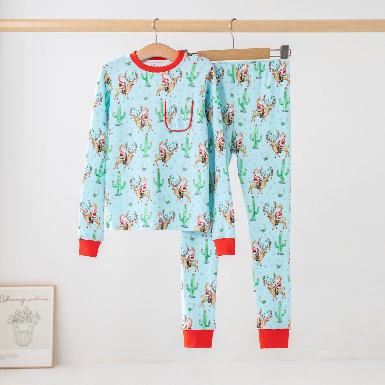 Howdy Holiday Organic Kids Pajamas