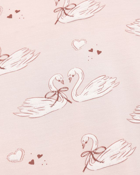 Bamboo Pajama Set (Swans)