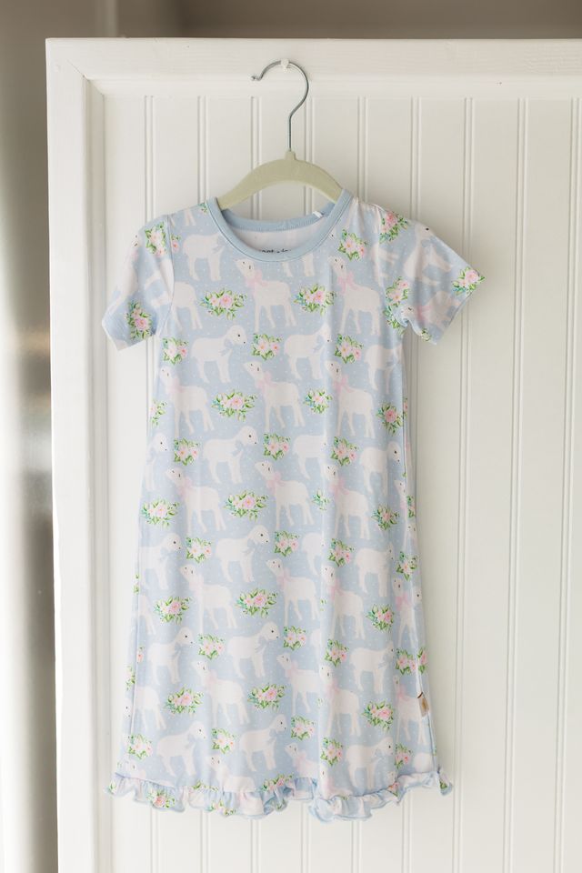 Easter Lambs Night Gown