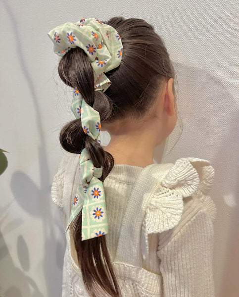 Chouchou Hair Tie Ribbon - 3 Colors Available