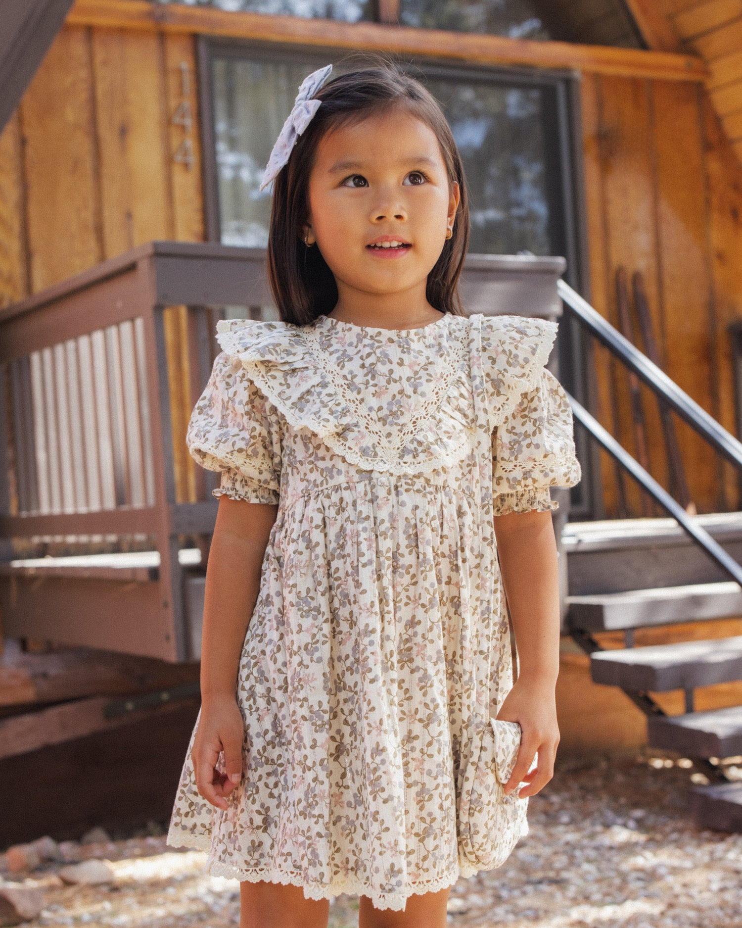 Winnie Dress - Winter Garden