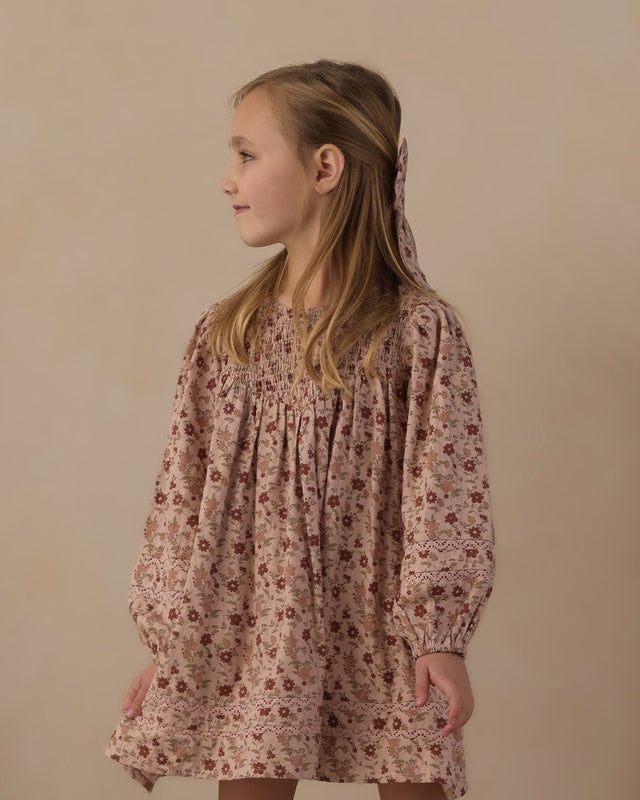 Selene Dress - Pink Floral
