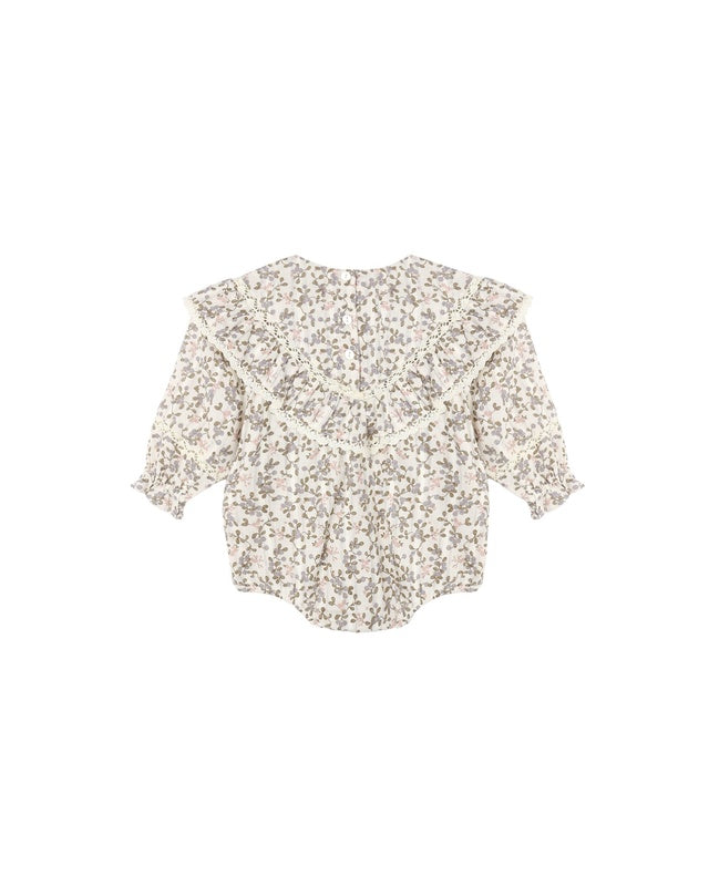 Winnie Romper - Winter Garden
