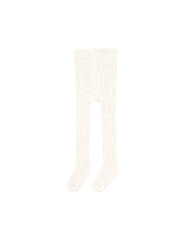 Ribbed Tights - Natural