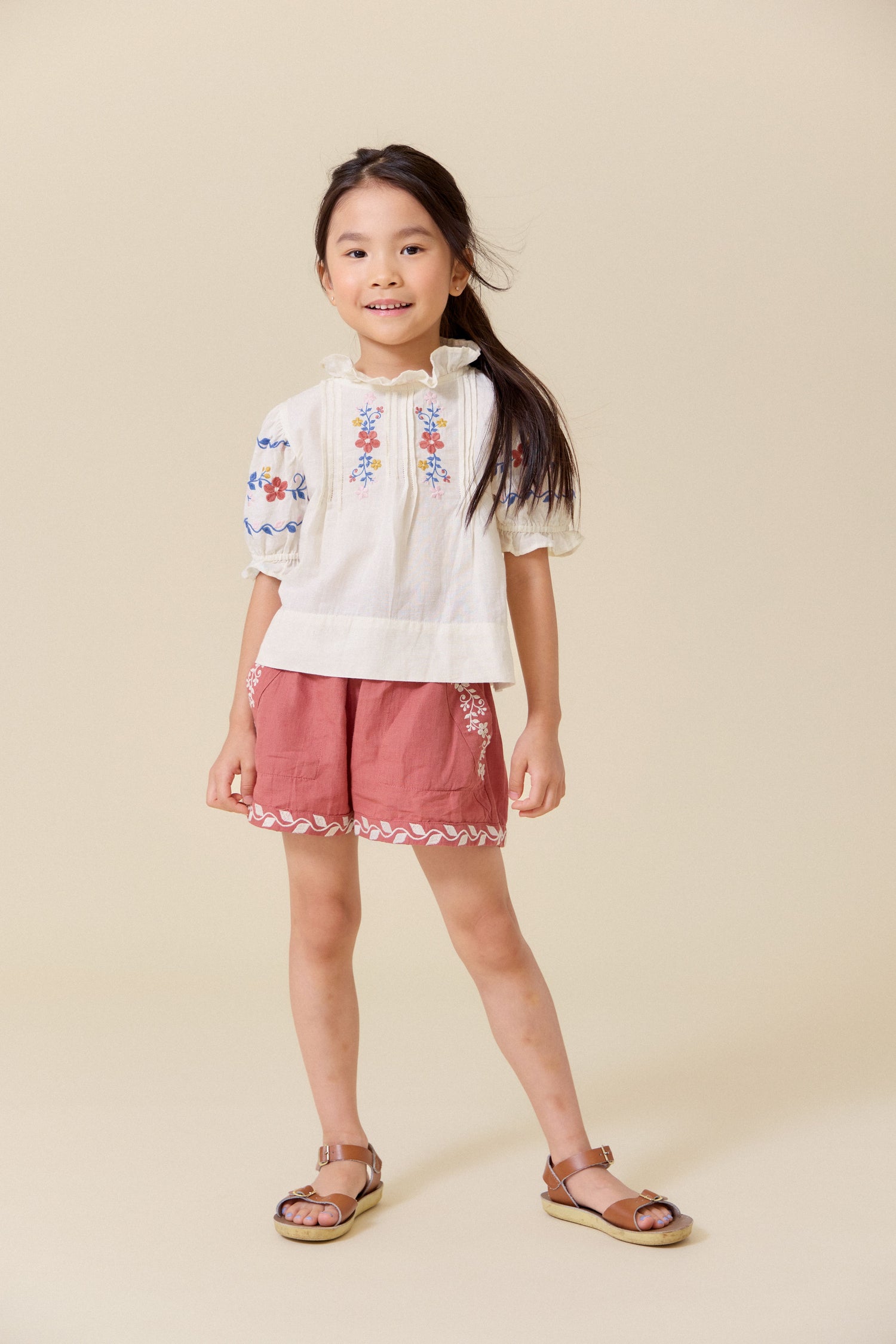 Luna Top and Paperbag Shorts