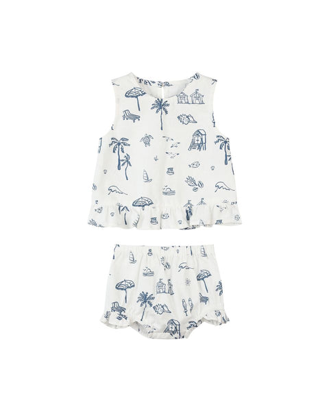 Sierra Set (Navy Beach Scene)