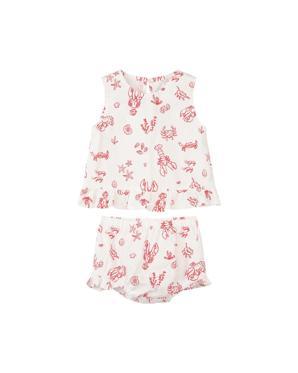 Sierra Set (Red Nautical Scene)