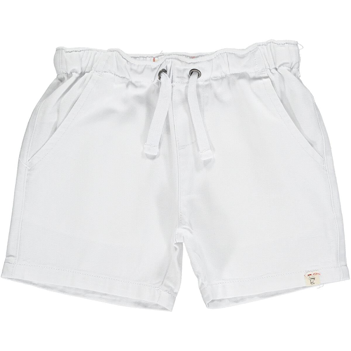 Hugo Twill Shorts (White)