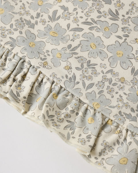 Mosie Set | yellow grey floral
