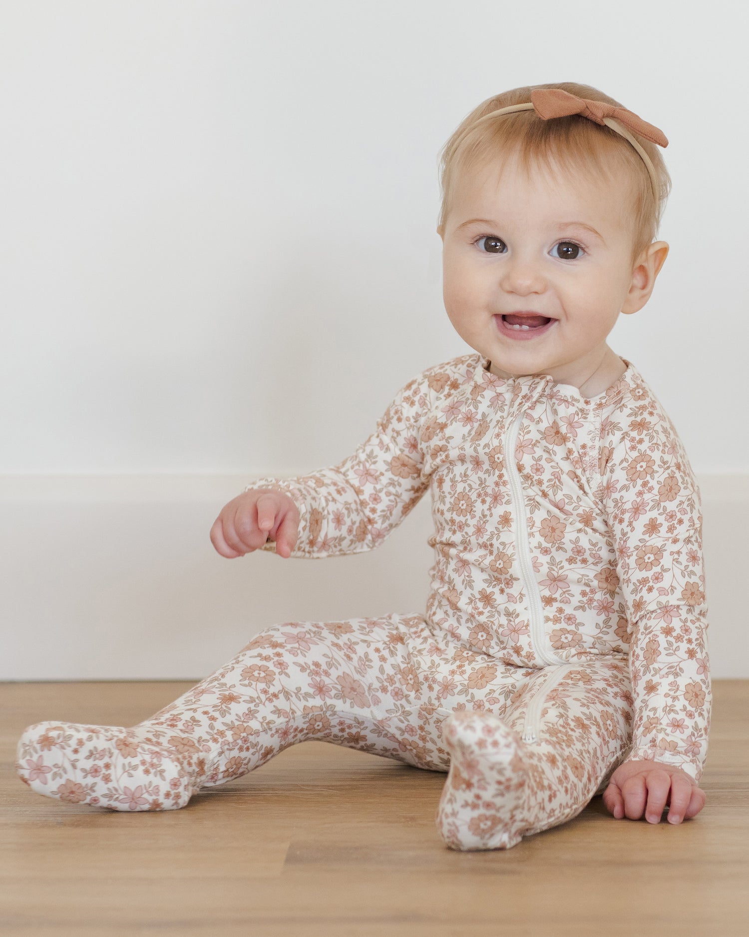 Bamboo Zip Footie | Bloom
