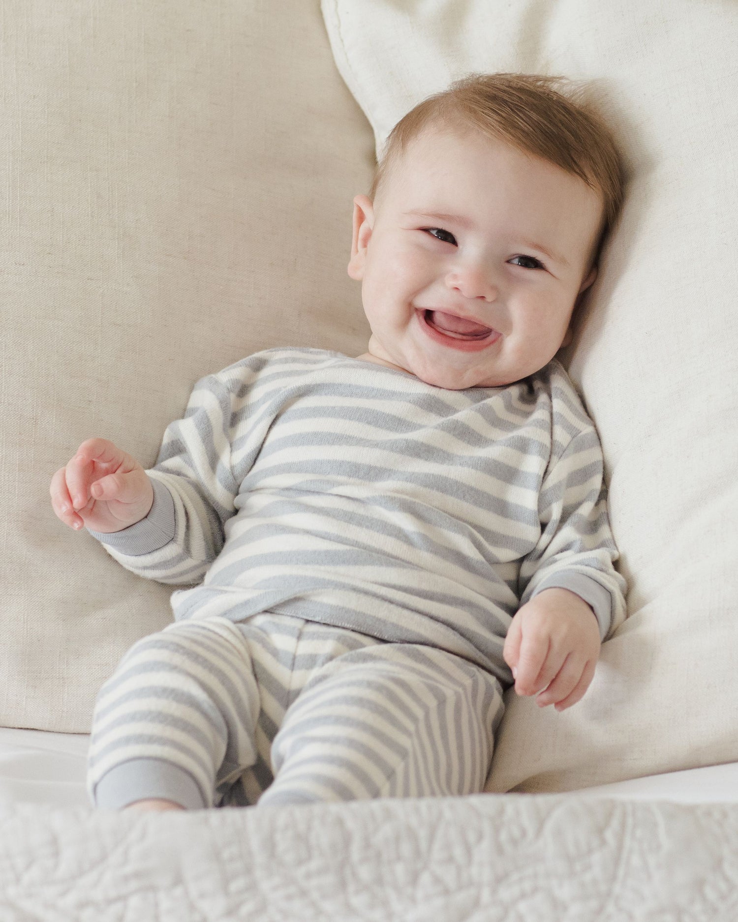 Cozy Set | Blue Stripe