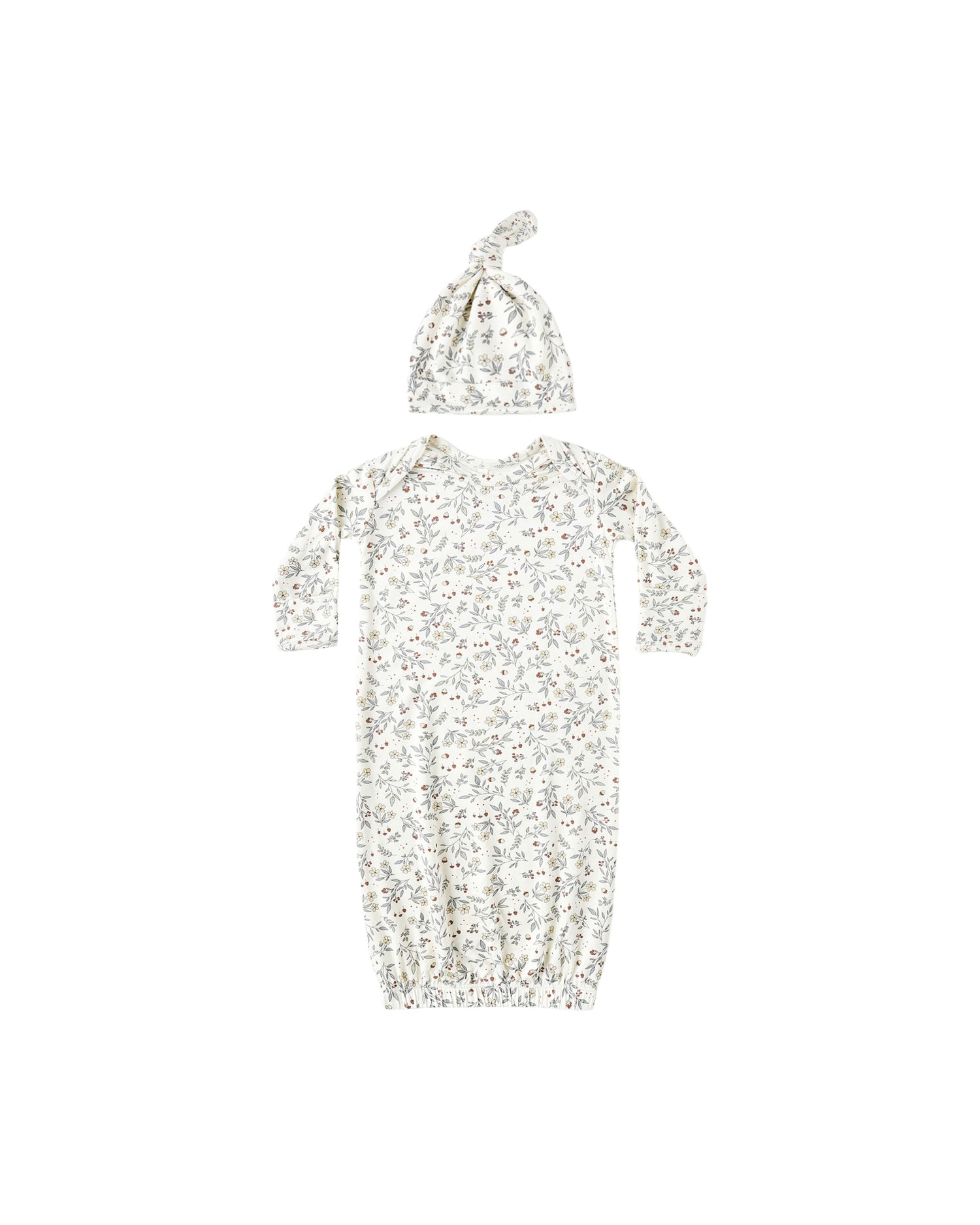 Bamboo Gown/ Hat Set | Woodland